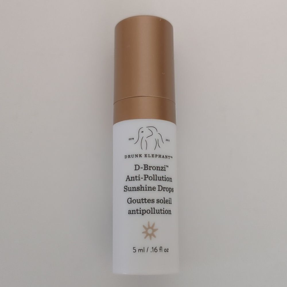NEW Drunk Elephant D-Bronzi Anti-Pollution Sunshine Drops Mini Size